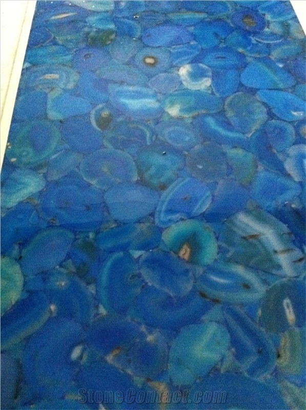 Natural Gemstone Agate Mosaic Tile for Wall Decora
