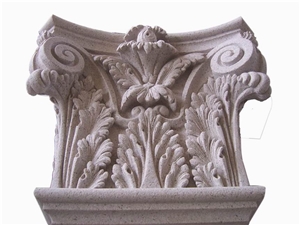 Grey Granite Column Base Grey Granite Column Base