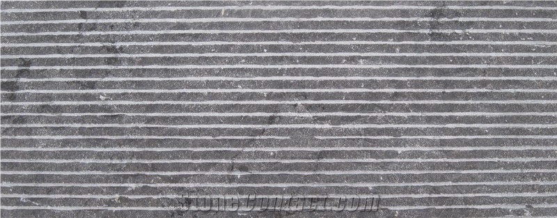Chiseled Blue Limestone Tiles