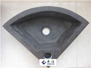 Qingdao Blue Limestone Wall-hung Basin