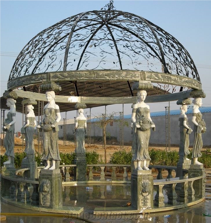 Green Marble Gazebo