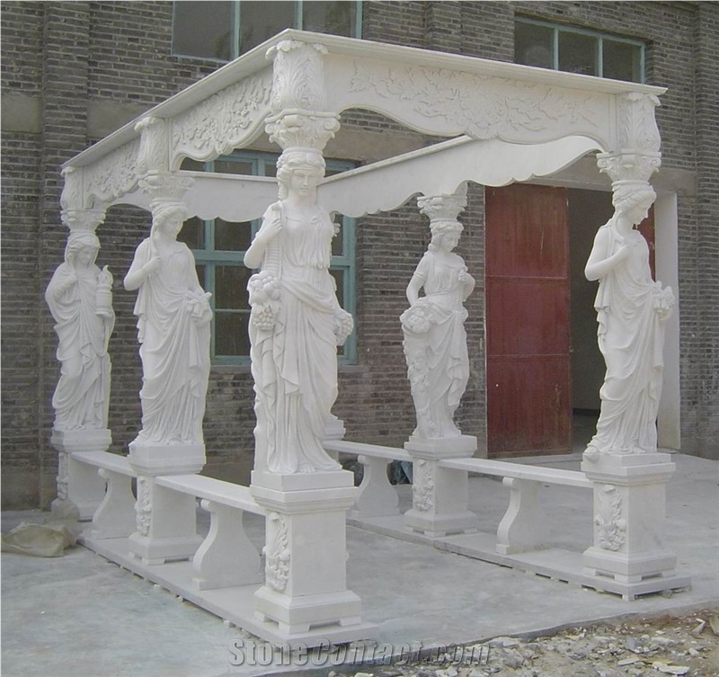 White Marble Gazebo
