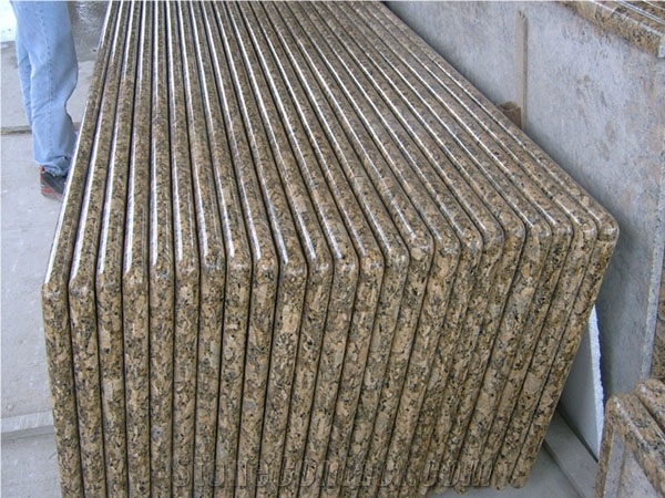Granite Giallo Fiorito Countertops, Yellow Granite Countertops