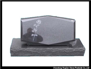 Shanxi Black Granite Tombstone