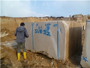 Sahara Marble Block, Turkey Beige Marble