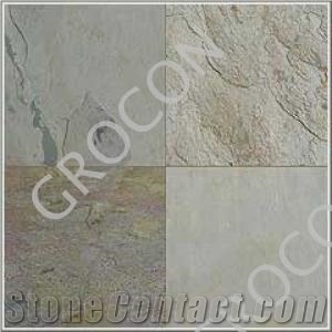 Indian Autumn Slate Tile, India Beige Slate
