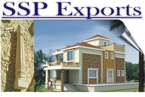 India Beige Sandstone Cobble Stone