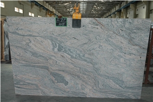 Black Galaxy Granite Slabs, India Black Granite