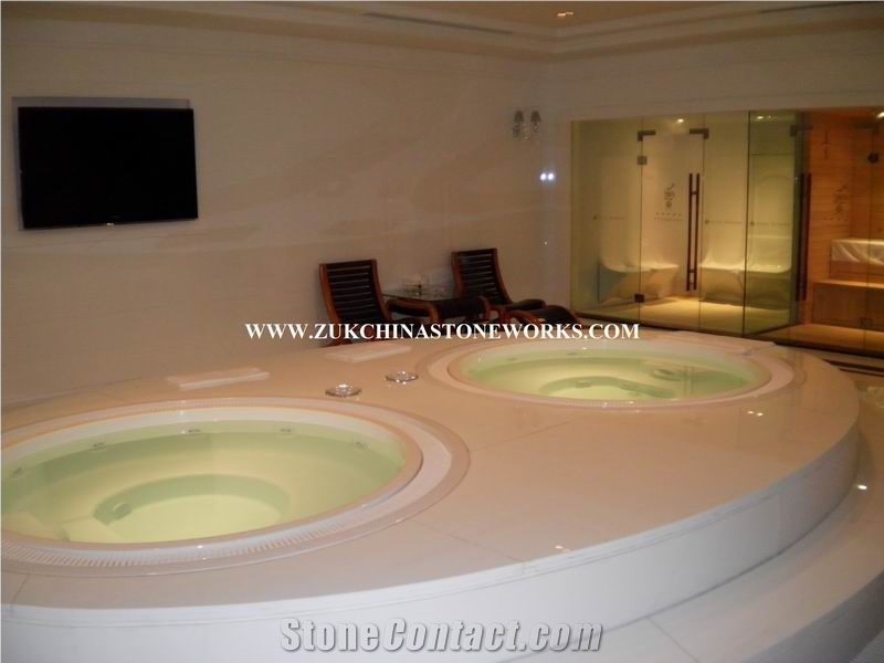 Nano White Marble Slab
