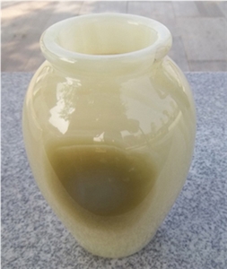 Green Onyx Vase