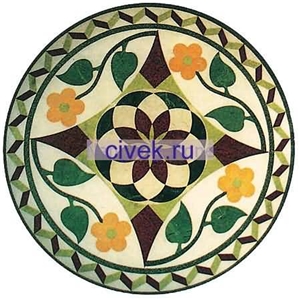 Marble Waterjet Medallion