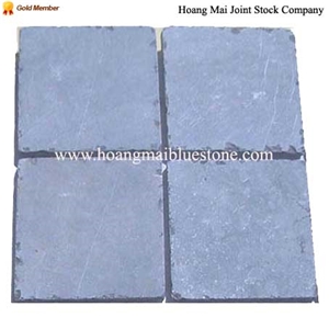 Blue Stone Sandhoned Tumbled, Asian Bluestone Limestone Slabs Blue Stone Sandhoned Tumbled, Asian Bluestone Limestone Slabs