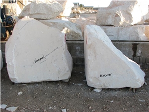 Royal Botticino Marble Block, Iran Beige Marble