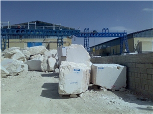 Royal Botticino Marble Block, Iran Beige Marble