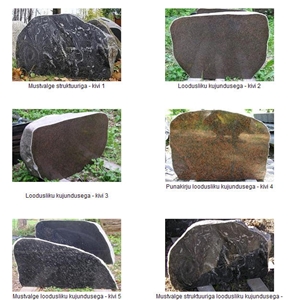 Granite Headstone, Gravestone