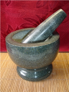 Kitchen Tools Mortar & Pestle, China Green Granite Mortars Kitchen Tools Mortar & Pestle, China Green Granite Mortars