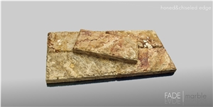 Yellow Scabas Paver - Honed & Chiseled Edge