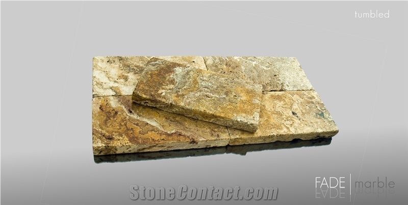 Yellow Scabas Paver - Tumbled