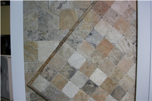 Scabas Travertine Mosaic