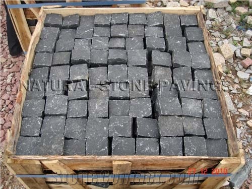 Vietnam Black Basalt Cube Stone