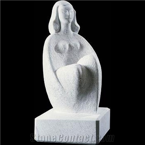 White Marble Sculpture