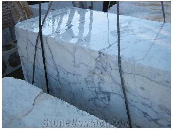 Arabescato Corchia Classico Marble Blocks, Italy White Marble