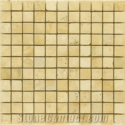 Durango Light Travertine Backsplash Mosaic Tile
