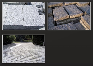 Grey Granite Paving Stone Grey Granite Paving Stone