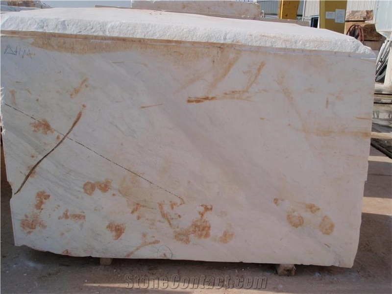 Volakas White Marble Block