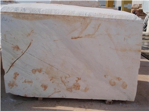 Volakas White Marble Block