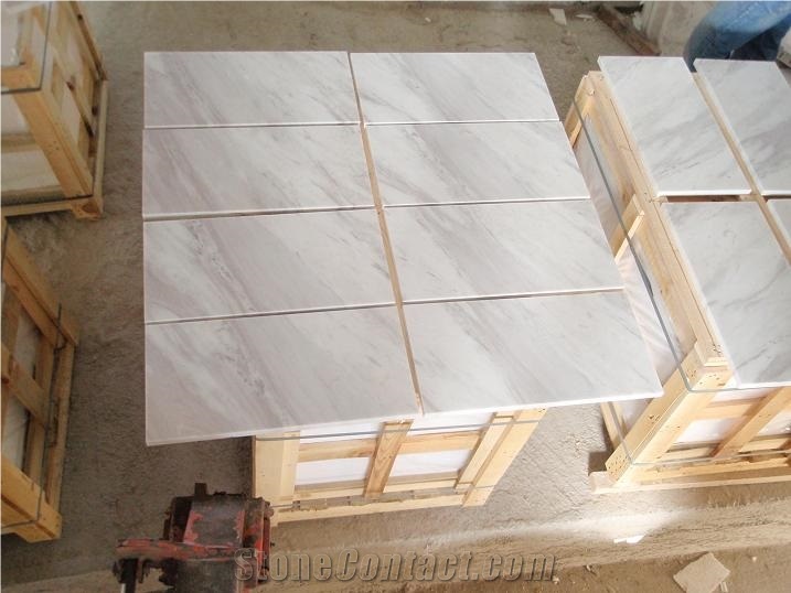 Volakas White Marble Tiles