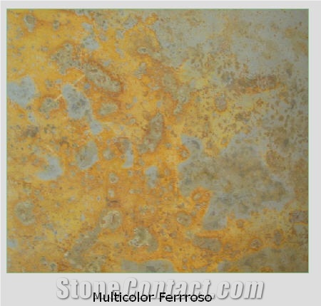 Multicolor Ferrroso Slate,ferrugem Slate Tile