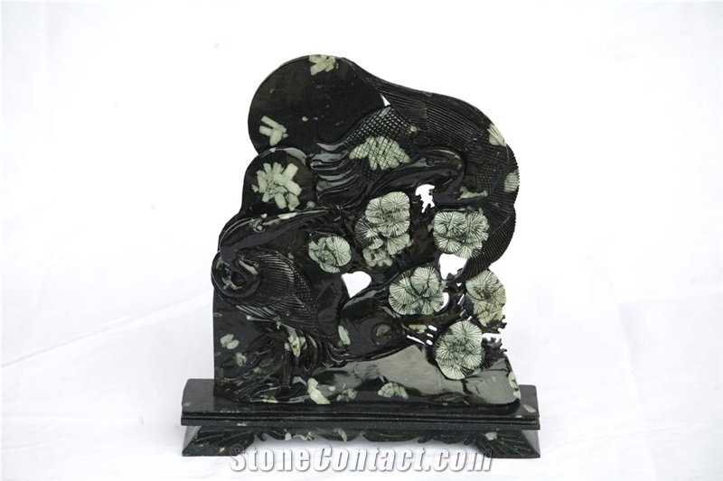 Gods Flower Carving( Exotic Stone)