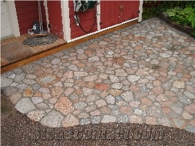 Split Natural Mixed Granite Pavement