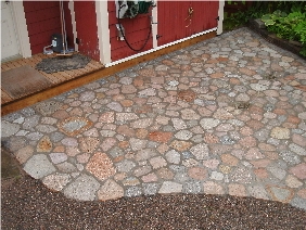 Split Natural Mixed Granite Pavement