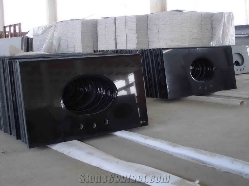 Absolute Black Granite Vanity Top