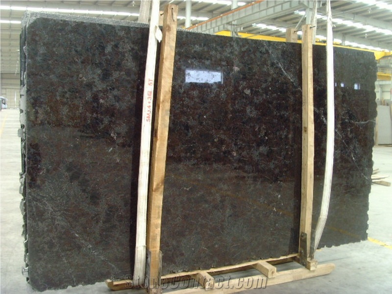 Atlantic Brown Granite Slab, Brazil Brown Granite