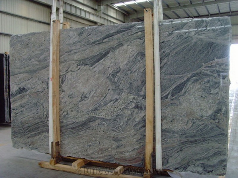 White Piracema Granite Stone Slab