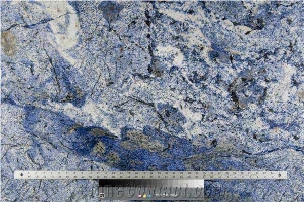 Azul Bahia Granite Tile, Brazil Blue Granite