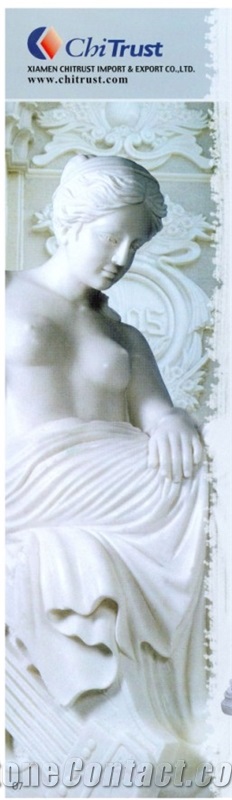 White Marble Statues