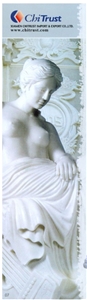 White Marble Statues