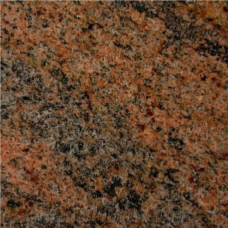 Multicolor Red Granite Tile