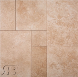 Ivoria Premium Filled Versailles Pattern Travertin
