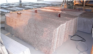 Prefabricated G687 Red Granite Countertops