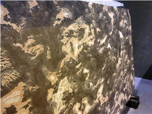 Golden Butterfly Marble Slabs