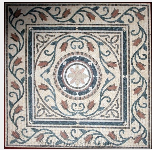 Marble Mosaic Medallion WP-8131