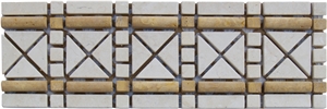WS-9017 Marble Mosaic Border Line