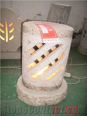 Granite Natural Stone Lanterns, Garden Lanterns