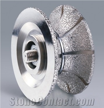 Vacuum Brazed Full Bullnose Profile Wheels
