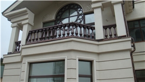 Rosso Carpazi Granite Balustrade,red Granite